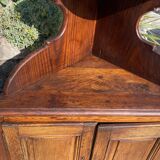 Solid oak corner