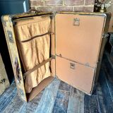 Old cabin trunk in vellum