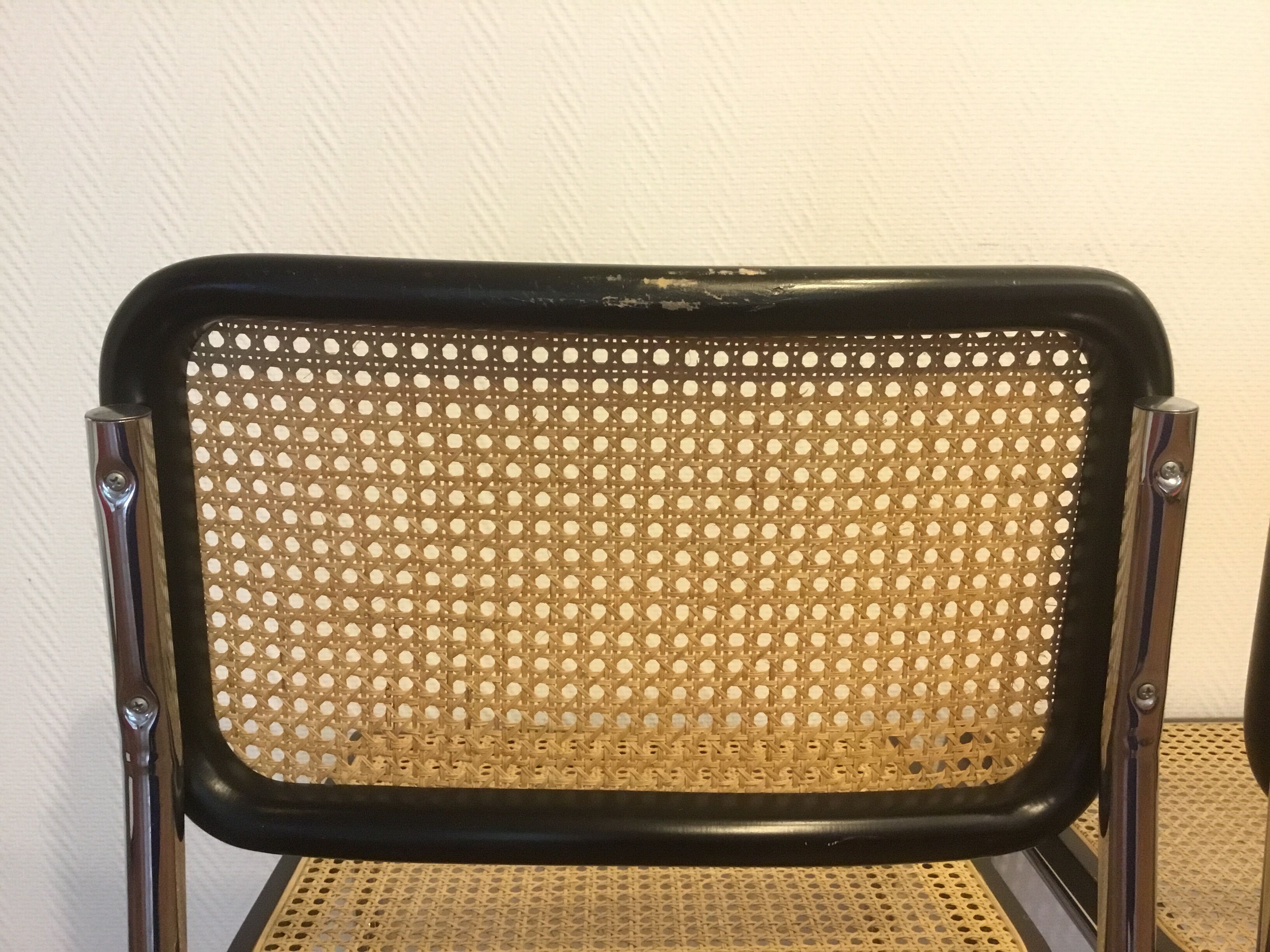 Marcel Breuer B32 chairs