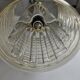Pendant glass lamp by Peill & Putzler 1970s