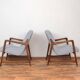 Paire de fauteuils par B. Fenrych-Węcławska