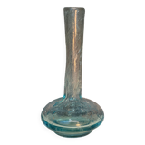 Vase soliflore en verre bullé