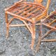 Chaises en rotin