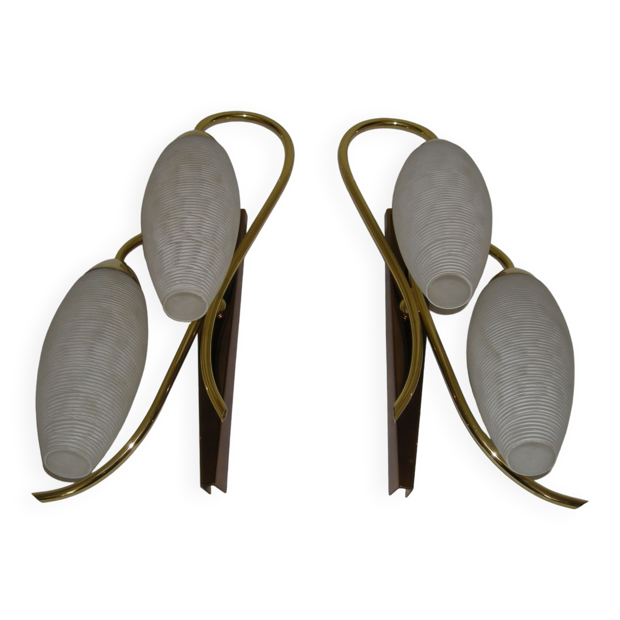 Pair of double sconces from the 50s