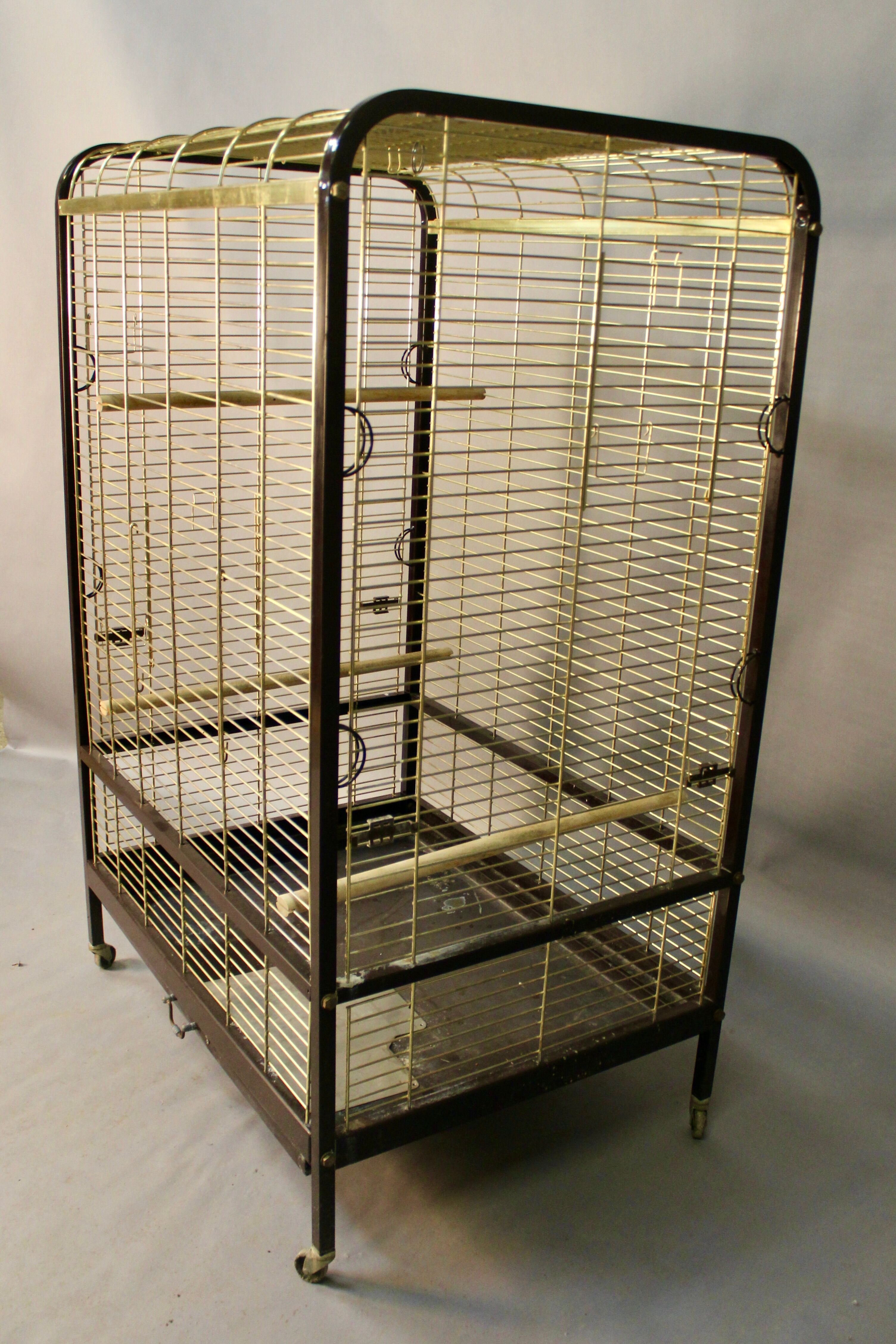 Large vintage parrot cage