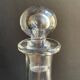 Baccarat decanter stamped XXth