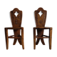Chair folk art Queyras