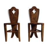 Chaises art populaire Queyras