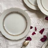 6 antique porcelain dessert plates Seltmann Weiden