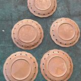 Antique Villeroy and Boch barbotine plates