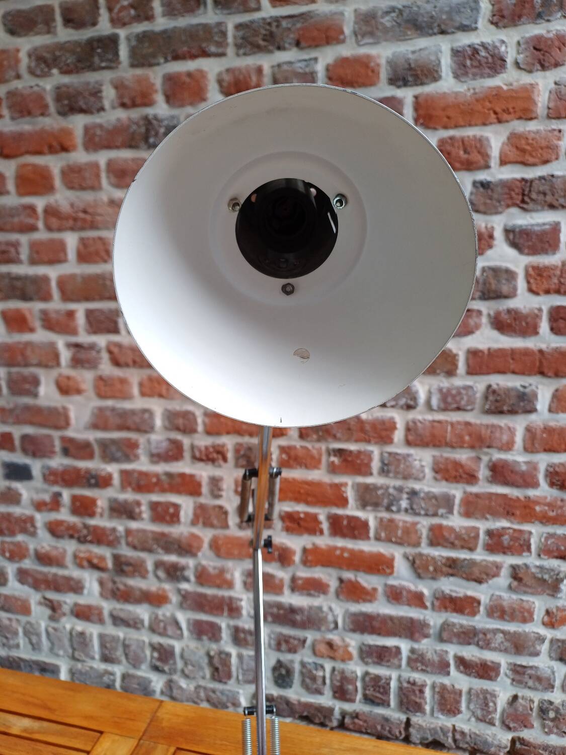 Aluminor lamp in chrome metal 80's