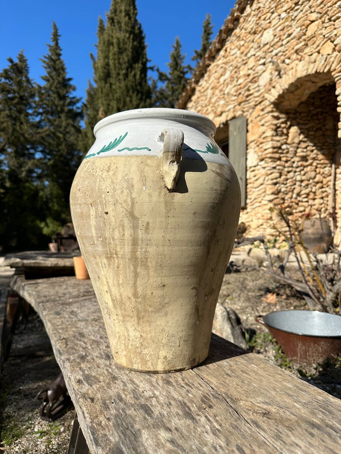 Jarre poterie en terre cuite