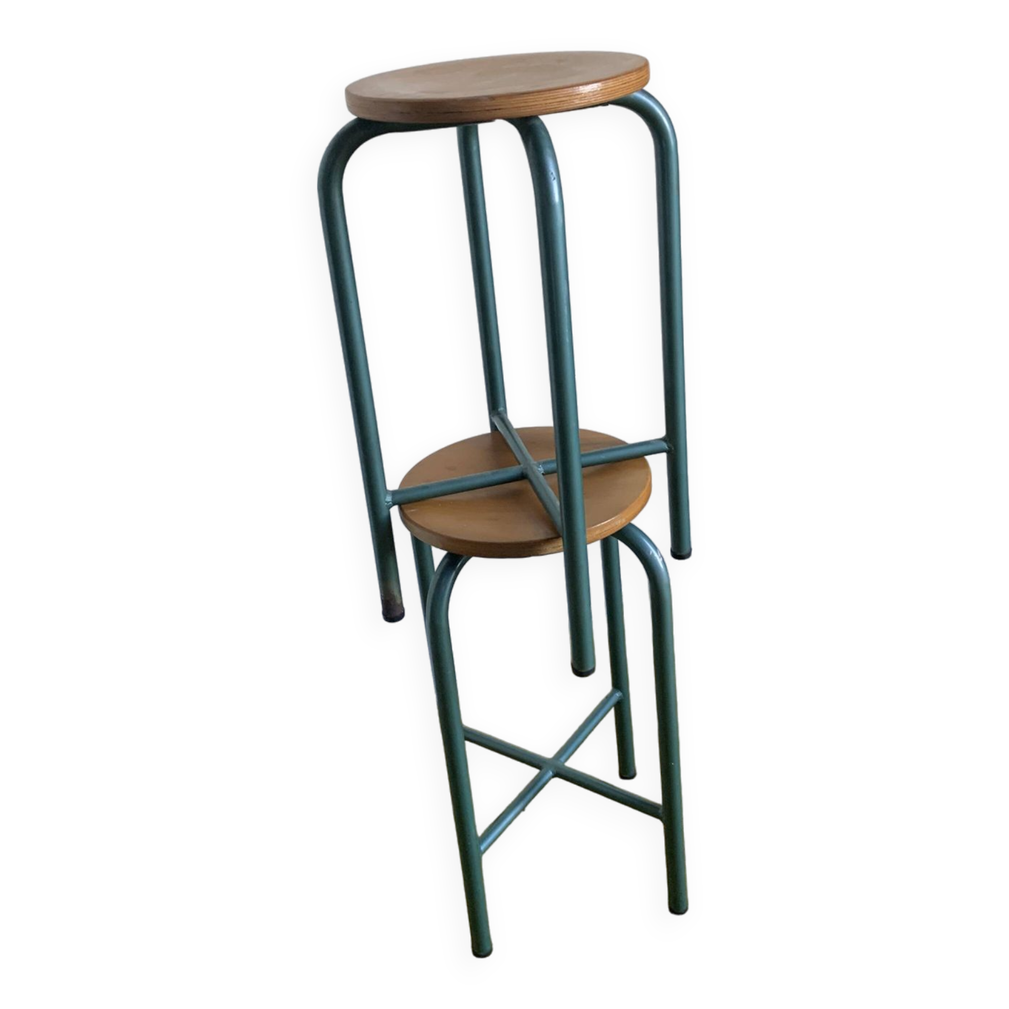 Pair of school stools