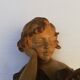 Plaster bust reader