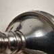 Pair of large vintage silver-plated candlesticks – classic style