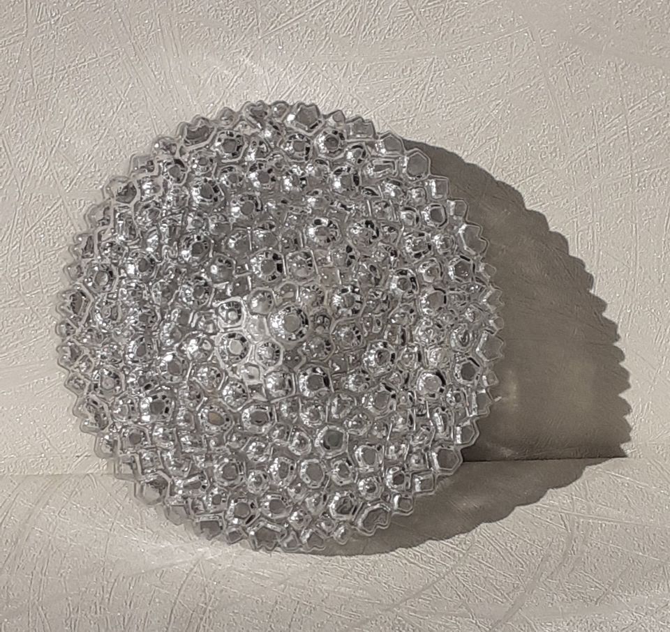 Limburg glass ceiling light by Helena Tynell 1960 - drip model