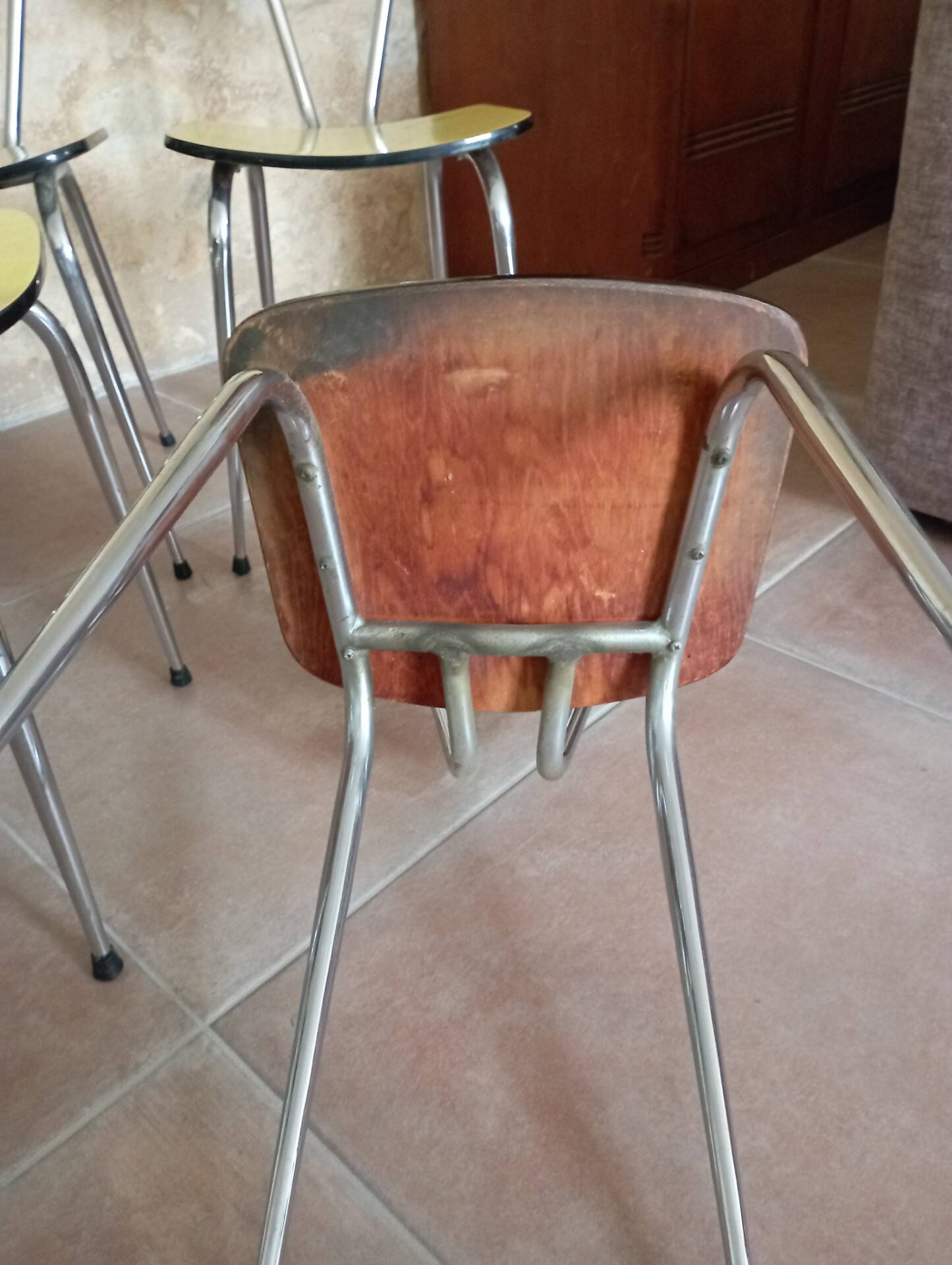 Set of 4 60s chairs