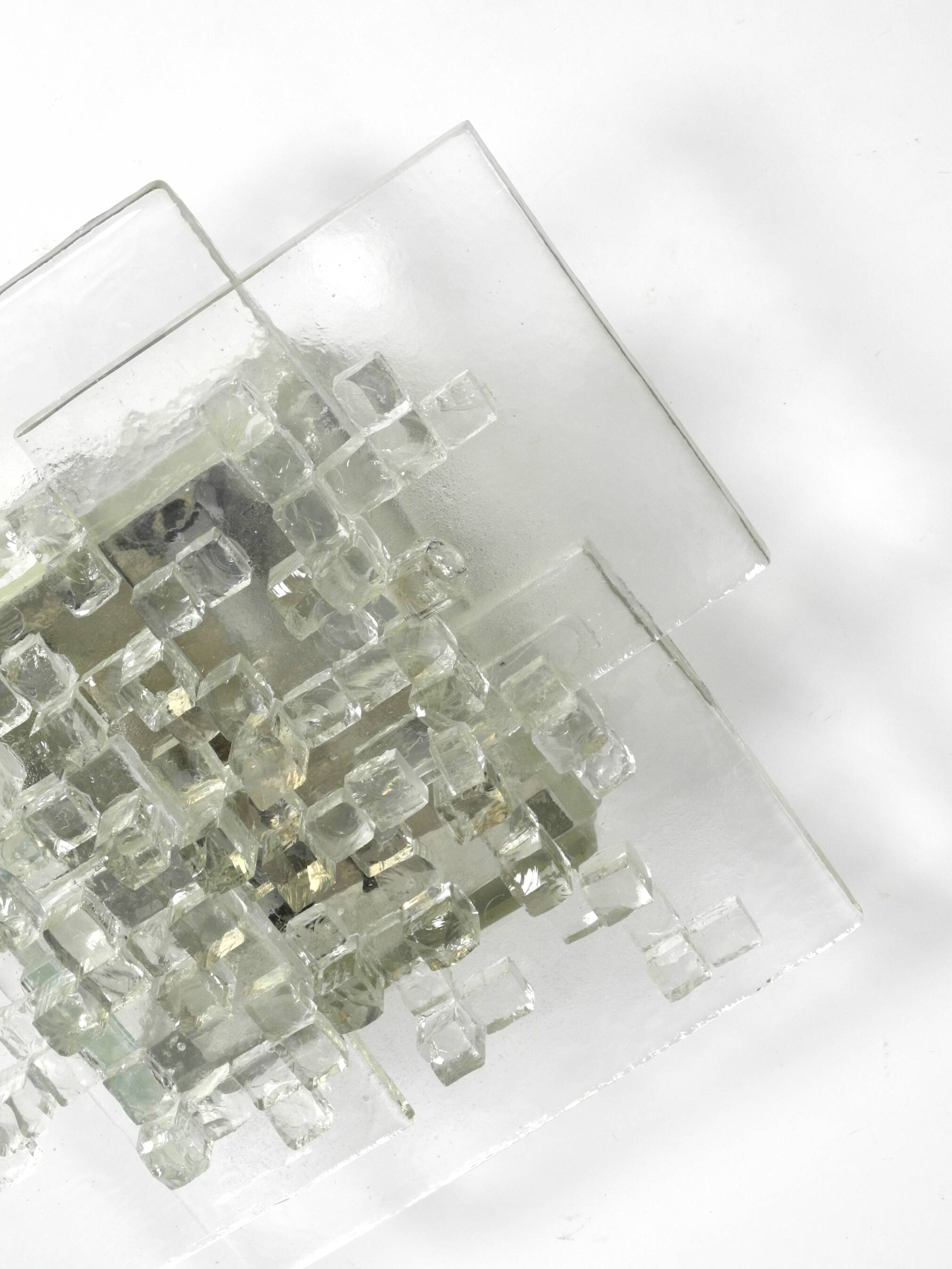 Wall lamp made of Murano glass by Albano Poli for Poliarte, Italy  1970s