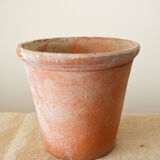 4 old terracotta pots height 12 cm