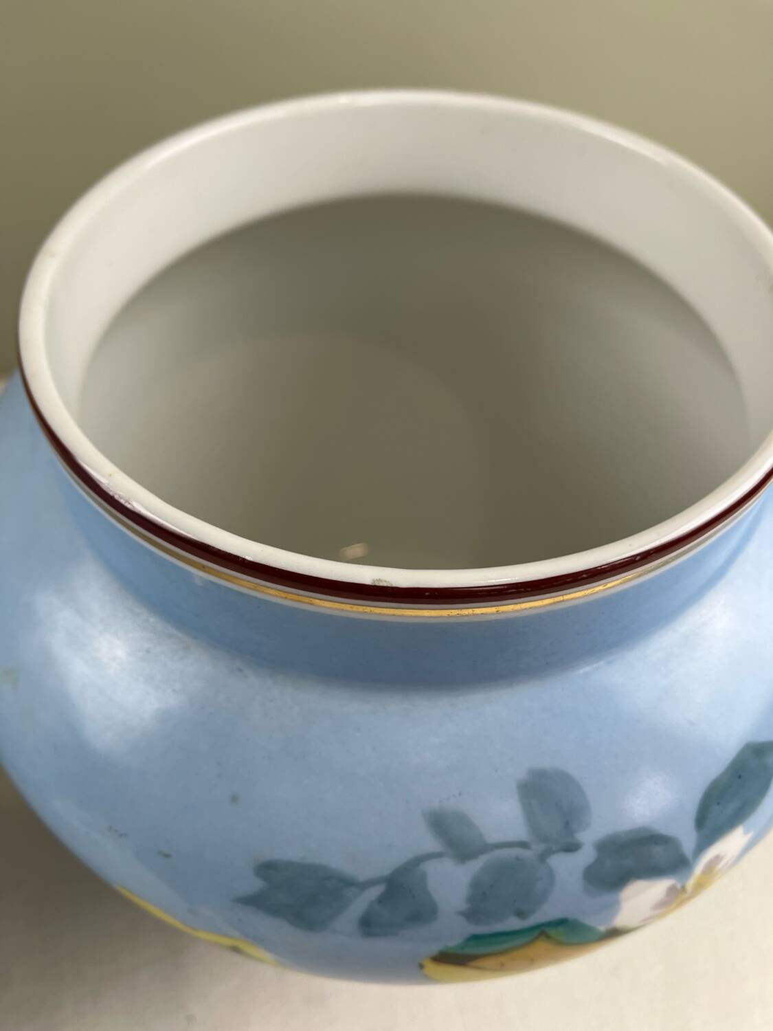 Pair of antique plant pots