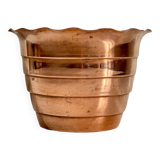 Copper planter “mur de barrez” 1960s