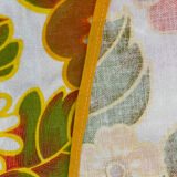 Nappe ronde vintage 1970