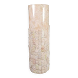 Maitland Smith 80's pink marble column