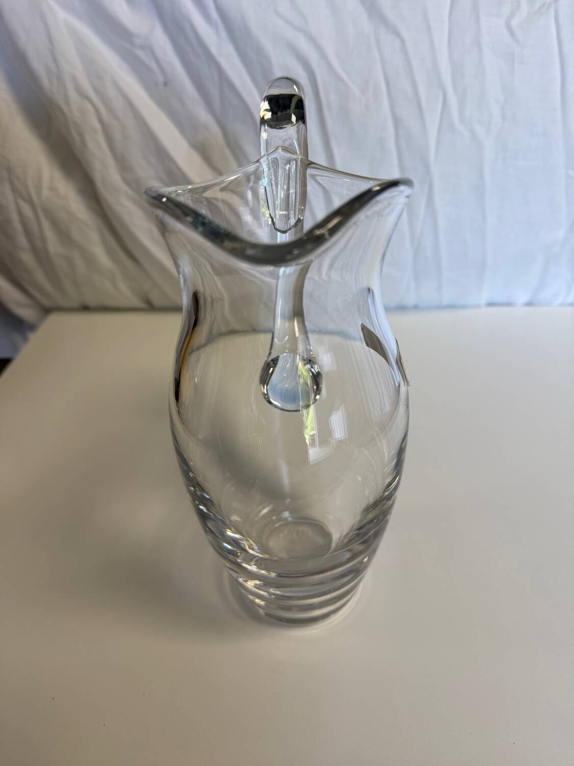 Broc à eau en cristal Saint Louis