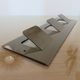 Metal coat holder 80