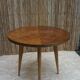 Art Deco walnut side table or coffee table.