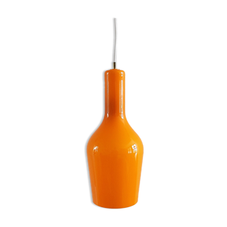 Suspension en verre Orange Murano par Gino Vistosi pour Vistosi, Italie années 1960