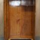 Double Art Deco wardrobe in satin walnut circa 1930