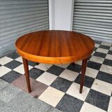 Table extensible en teck vintage