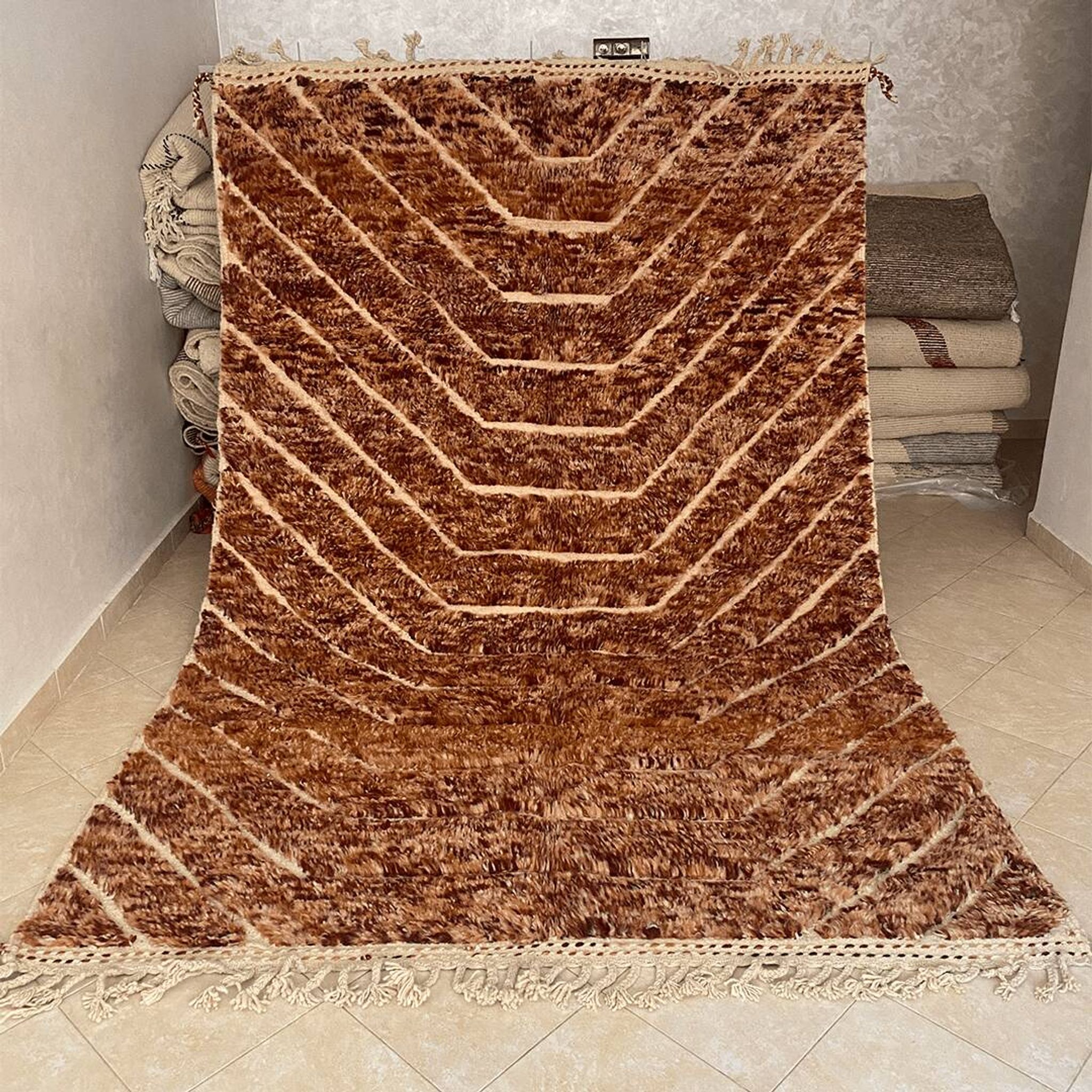 Berber rug Beni Ouarain 3*2 m tiger