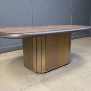 Vintage Paul Kingma style coffee table, 1980s