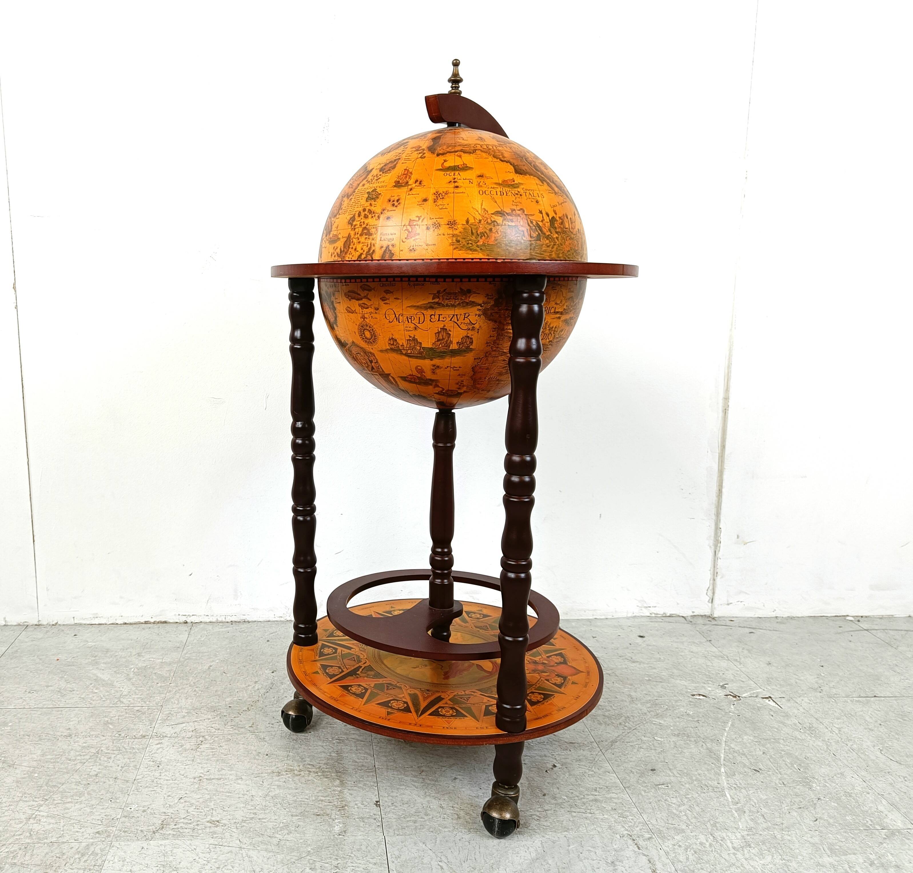 Bar globe vintage, 1980