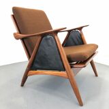 Vintage Danish Modern Lounge Chair, 1960s