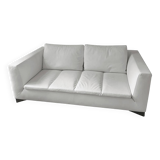 Ligne Roset 2-seater leather sofa