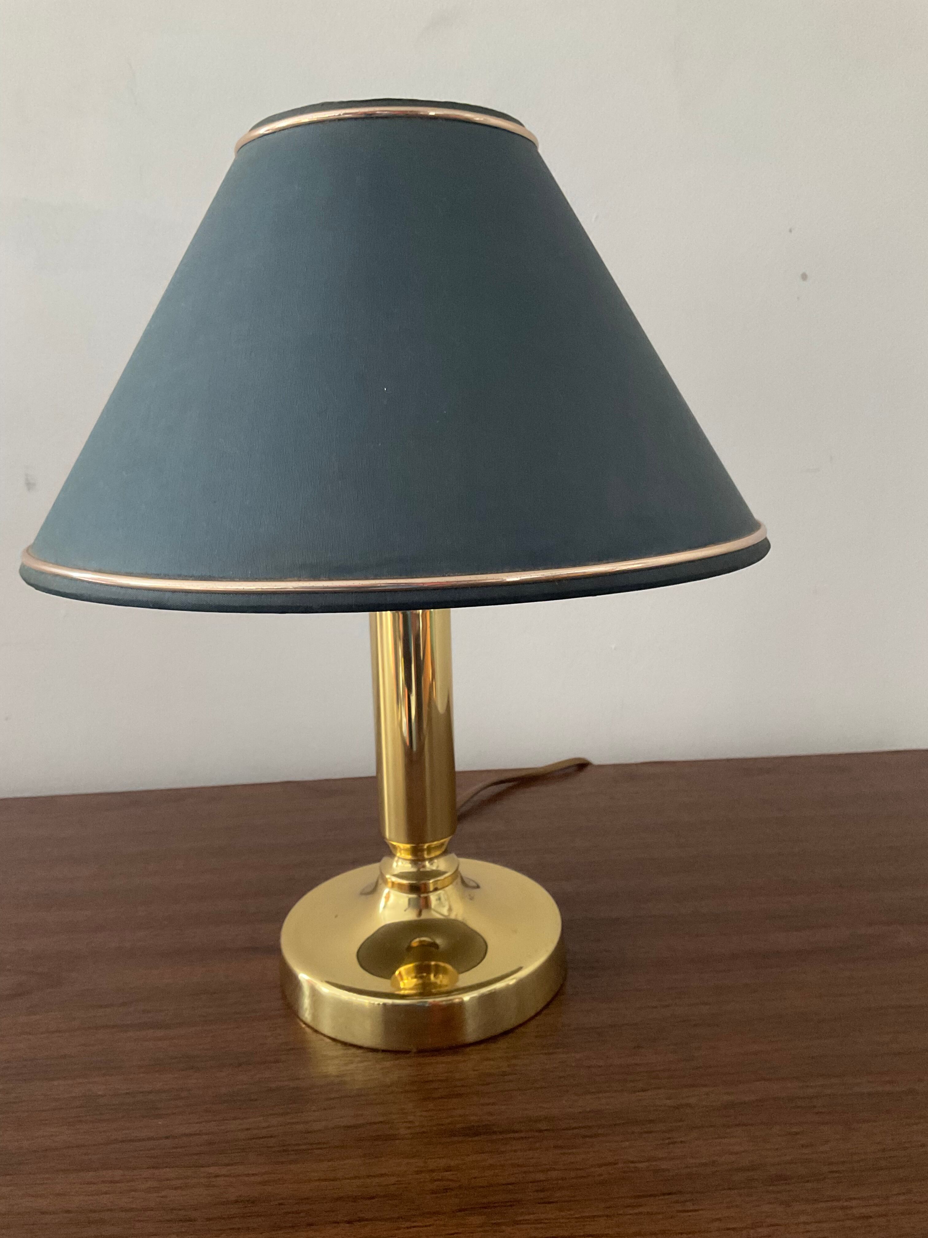 Vintage brass lamp 70s