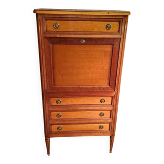 Secrétaire style Louis XVI en merisier