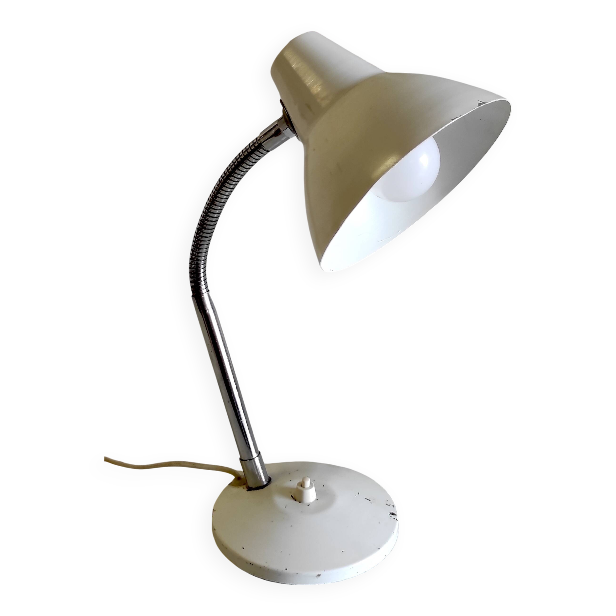 Lampe "cocotte" articulée par Aluminor - années 60