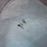 Art Deco standing mirror 170x92cm