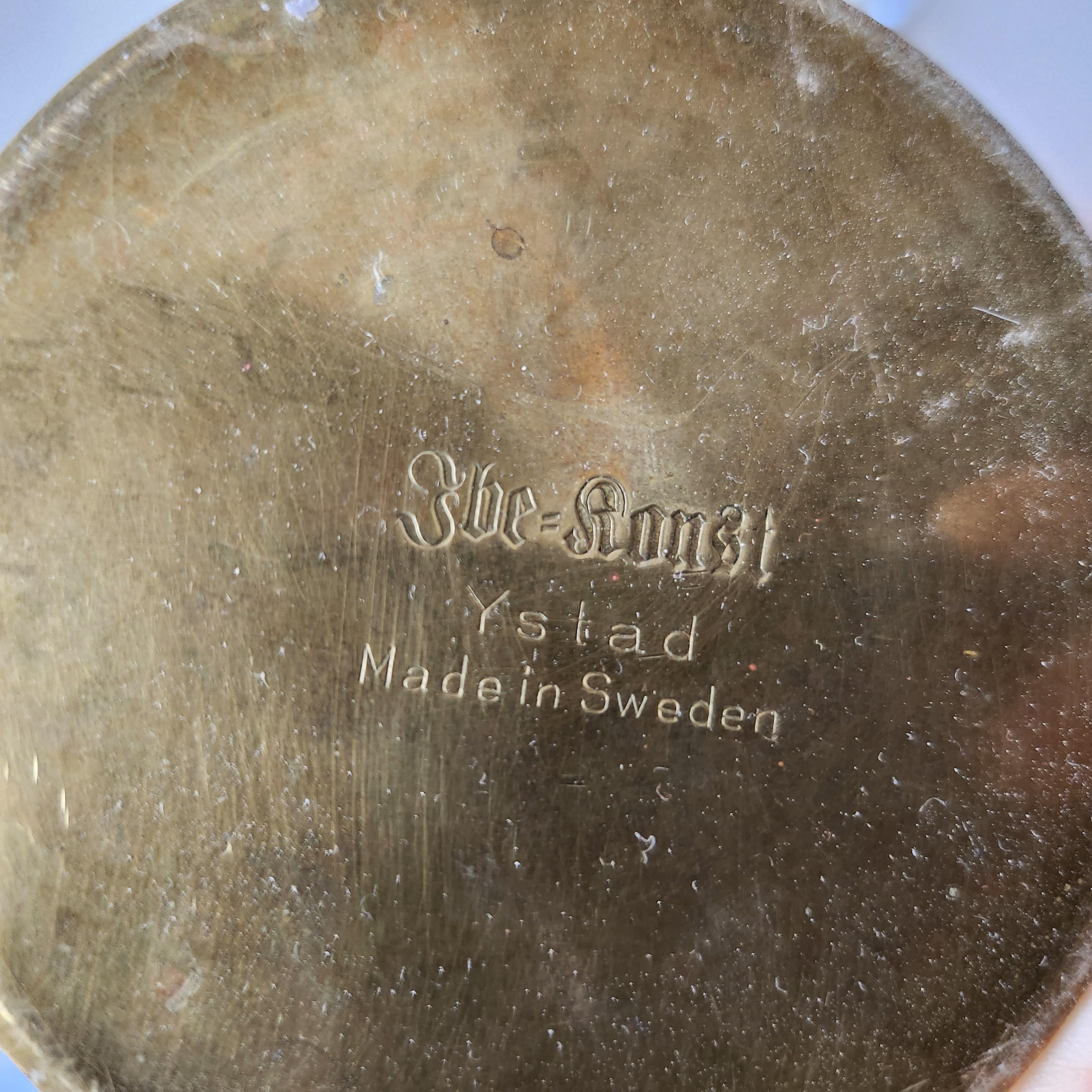 Ystad Metall candle holders Lily model