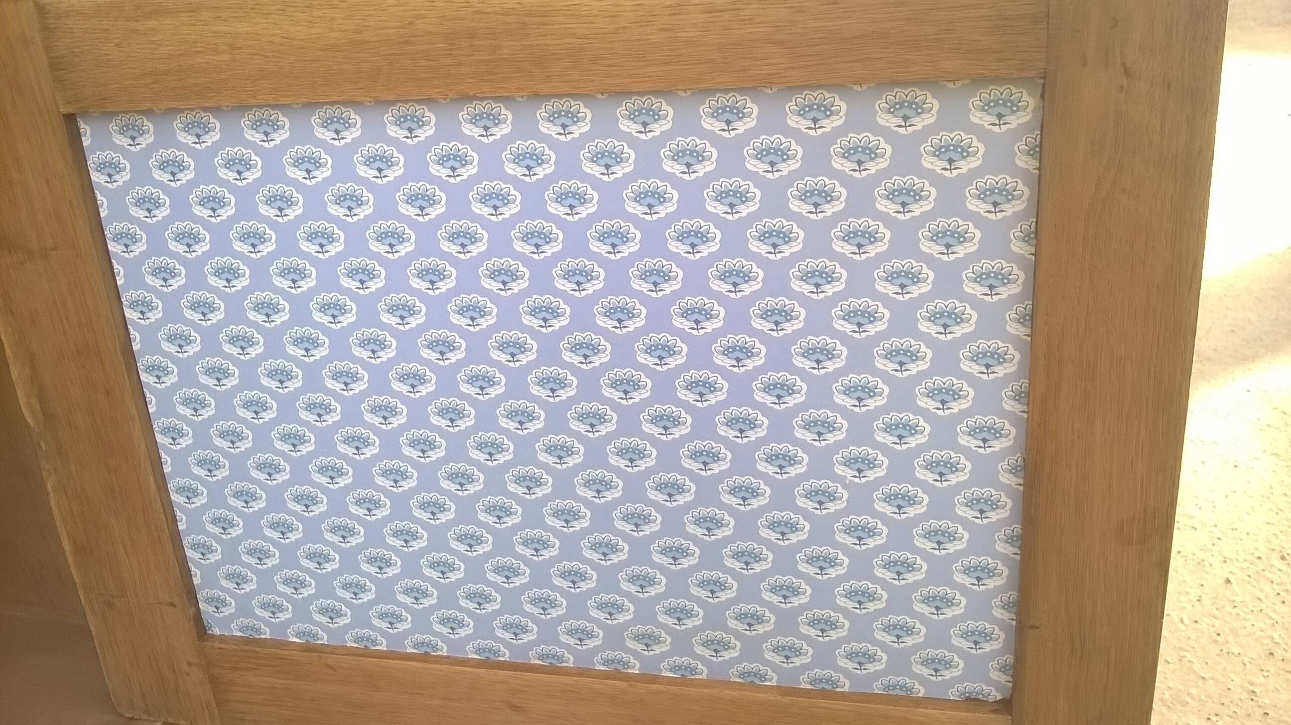 Parisian glass cabinet