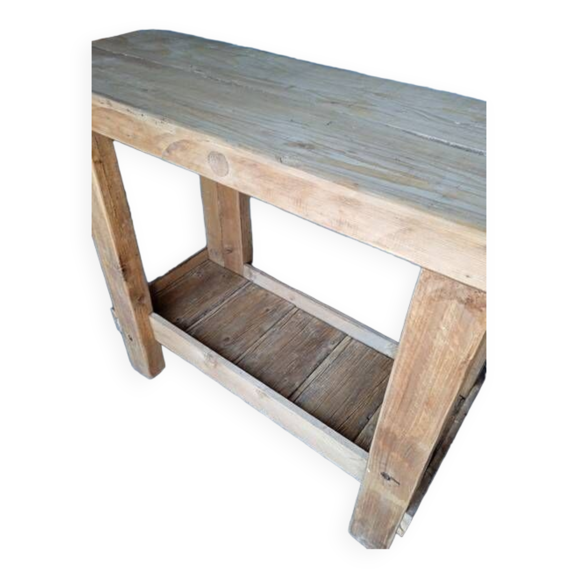 Workbench 120cm old solid wood