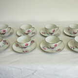 8 vintage Limoges coffee cups