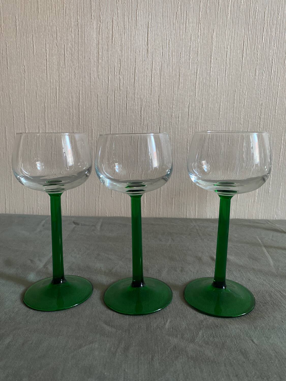 6 Alsace wine glasses