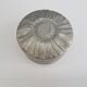 Boite ancienne en aluminium Art Nouveau