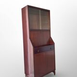 Italian wood and veneered mahogany sideboard/credenza, 1960s.