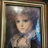 Young boy reproduction " the child with the frill "